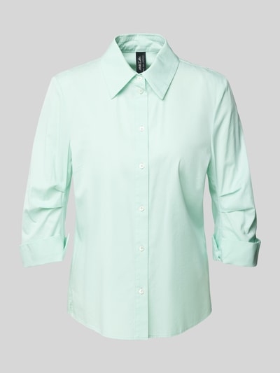 Marc Cain Overhemdblouse met knoopsluiting Mintgroen - 1