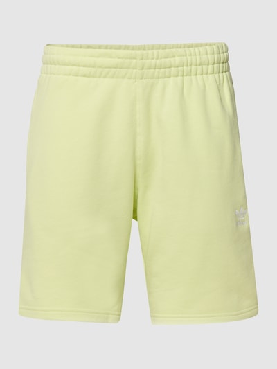 adidas Originals Shorts aus reiner Baumwolle Neon Gelb 2