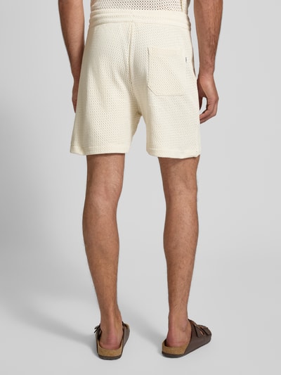 Lindbergh Shorts mit elastischem Bund Ecru 5