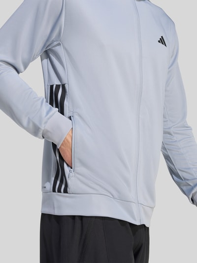 adidas Training regular fit trainingsjack met logodetail Middengrijs - 3