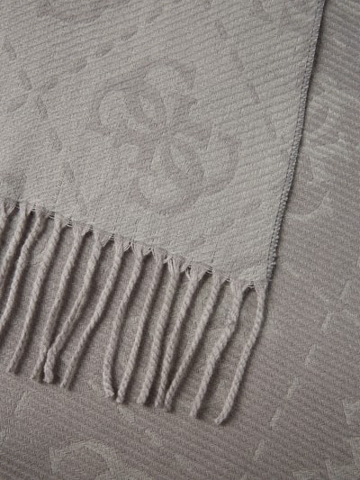 Guess Schal mit Ausfransungen Mittelgrau 2