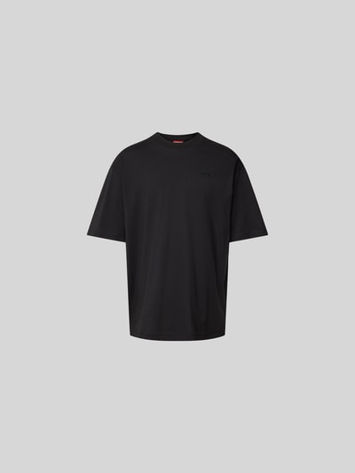 Diesel T-Shirt mit Label-Stitching Black 2