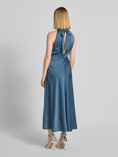 Samsøe Samsøe Midi-jurk met cut-out op de rug Bleu - 5