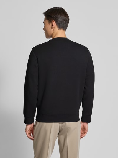 Emporio Armani Sweatshirt mit Label-Stitching Black 5