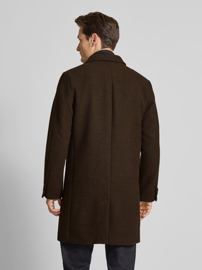 Lindbergh Jas met reverskraag Donkerbruin - 5