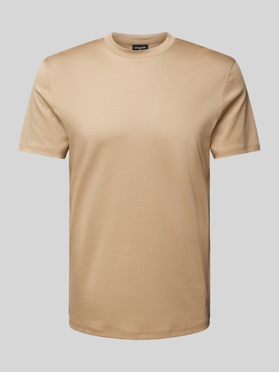 Strellson T-shirt met ronde hals, model 'Pepe' Beige - 2