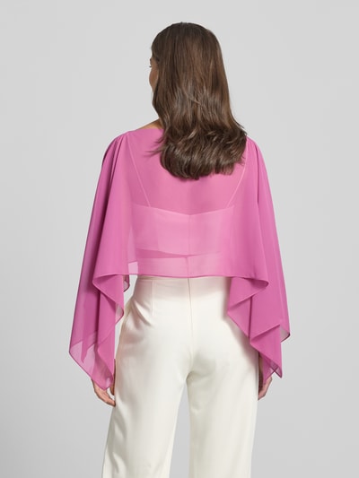 Swing Etola z szyfonu Mocnoróżowy 5