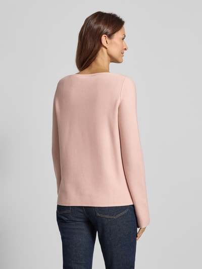 Marc O'Polo Regular Fit Pullover aus reiner Baumwolle Rosa 5
