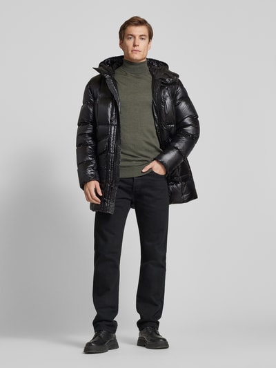 Karl Lagerfeld Steppjacke mit Kapuze Black 1