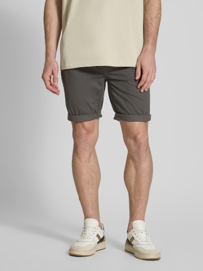 Lerros Bermudas mit Gürtel und Gesäßtaschen Oliv 4