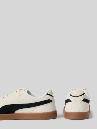 PUMA Sneakers van leer met rubberzool, model 'PUMA Club II' Lichtgrijs - 2