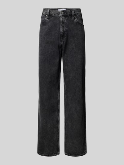 Edwin Wide Leg Jeans im 5-Pocket-Design Modell 'MATRIX' Black 2