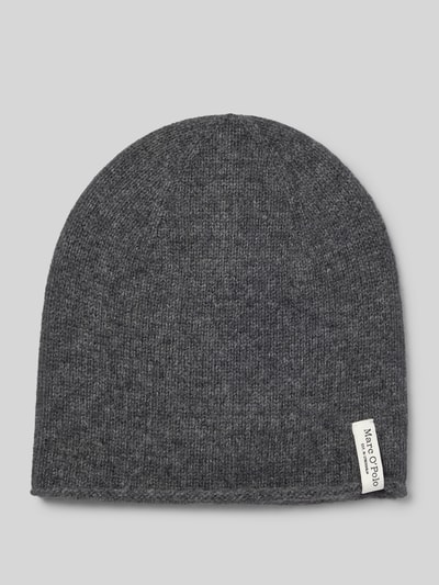 Marc O'Polo Mütze aus Schurwoll-Kaschmir-Mix Dunkelgrau 1