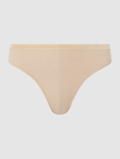 Hanro String met stretch, model 'Cotton Sensation' Beige - 2