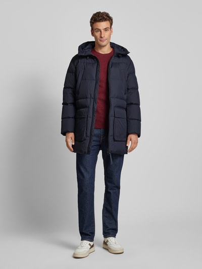 Marc O'Polo Regular Fit Daunenjacke mit Kapuze  Marine 1