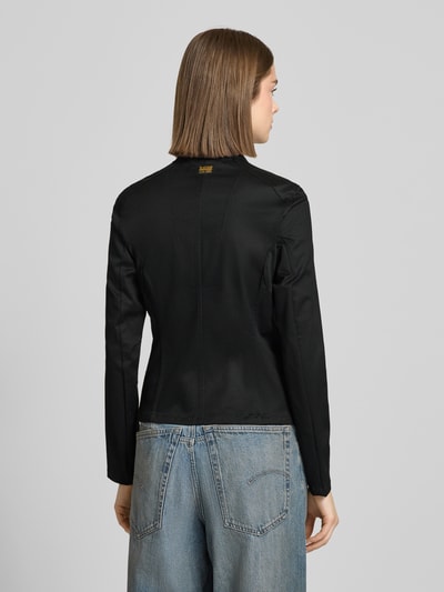 G-Star RAW Krój slim fit Kurtka w stylu biker z detal z logo Model 'Lynn' Czarny 5
