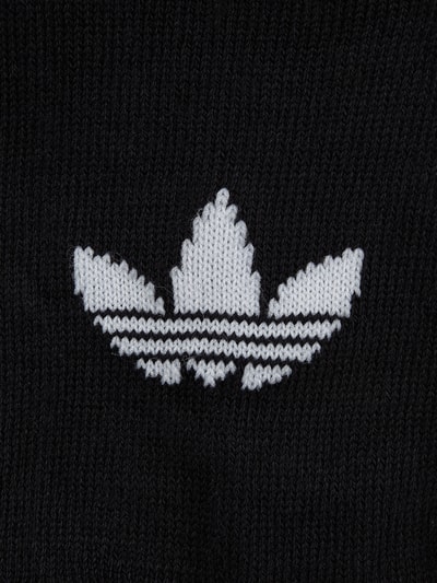 adidas Originals Krótkie skarpety z nadrukiem z logo w zestawie 3 szt. Czarny 3