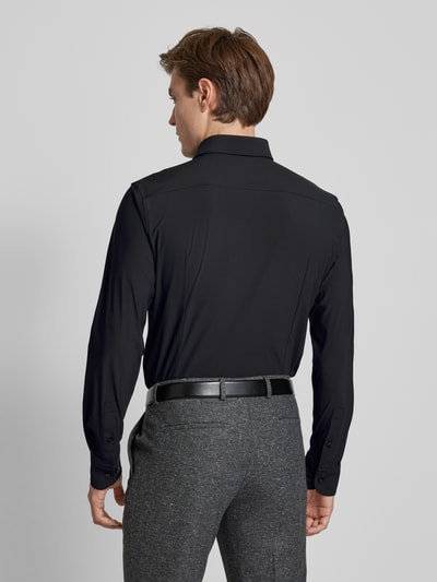 BOSS Slim Fit Businesshemd aus Feintwill mit Stretch-Anteil Black 5