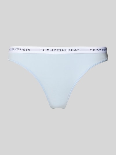 TOMMY HILFIGER String van katoenmix Lichtblauw - 1