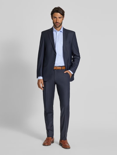 Stenstroms Regular Fit Business-Hemd mit Kentkragen Blau 1