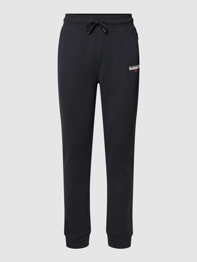 Napapijri Sweatpants mit Label-Detail Modell 'ICE' Black 2