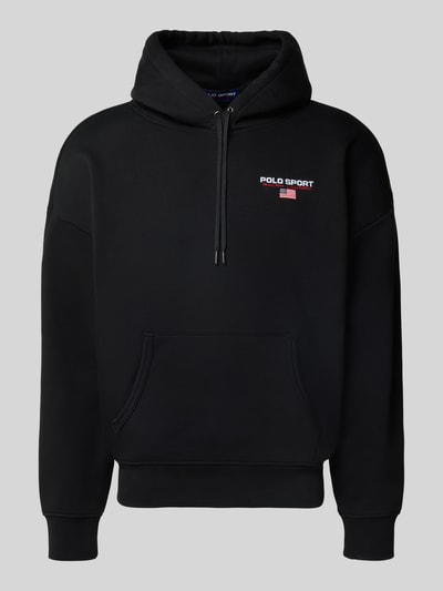 Polo Ralph Lauren Hoodie met labelstitching Zwart - 2