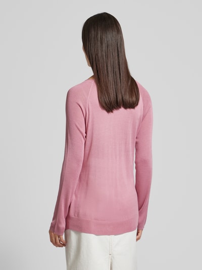 Christian Berg Woman Longsleeve met ronde hals Oudroze - 5