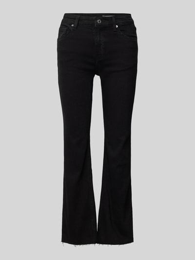 Mango Slim Fit Jeans im 5-Pocket-Design Modell 'SIENNA' Anthrazit 2