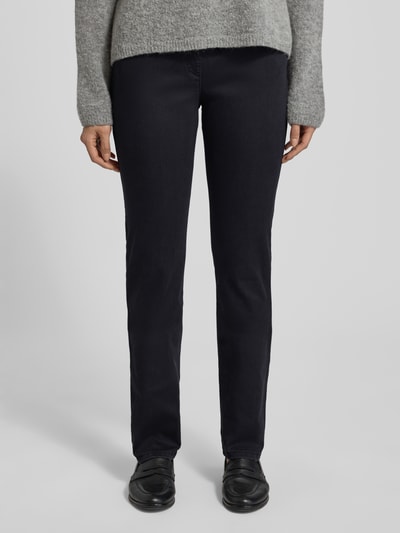 Raphaela By Brax Jeans mit elastischem Bund Modell 'Pamina' Black 4