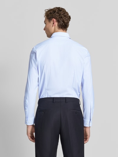 Jake*s Slim Fit Business-Hemd mit Kentkragen Bleu 5