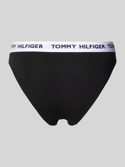 TOMMY HILFIGER Slip mit elastischem Logo-Bund Black 3