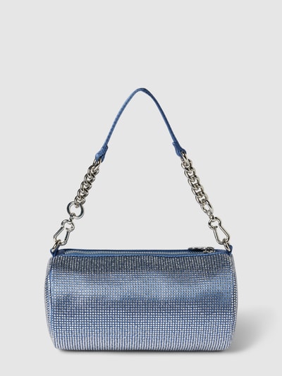 Juicy Couture Handtasche mit Allover-Ziersteinbesatz Modell 'HAZEL' Hellblau 4