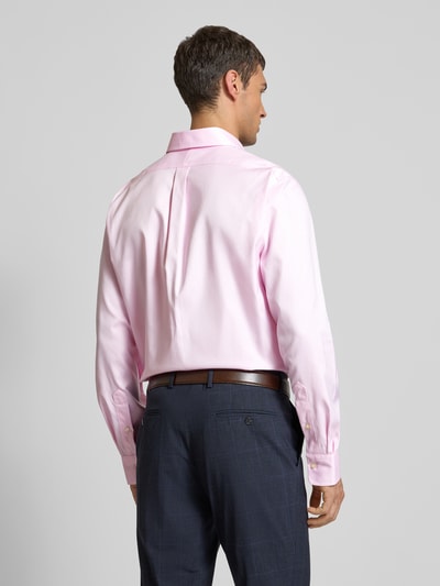 Polo Ralph Lauren Custom Fit Business-Hemd mit Button-Down-Kragen Rose 5