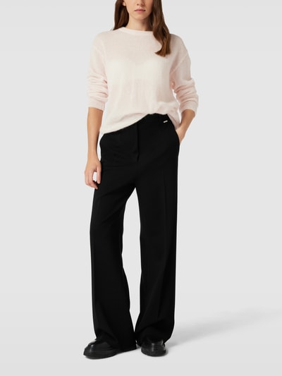 MaxMara Leisure Gebreide pullover met ronde hals, model 'Pece' Roze - 1
