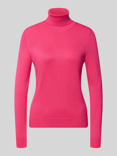 Christian Berg Woman Longsleeve mit Rollkragen Fuchsia 1