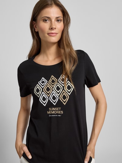 s.Oliver RED LABEL Regular fit T-shirt met print aan de voorkant  - 3