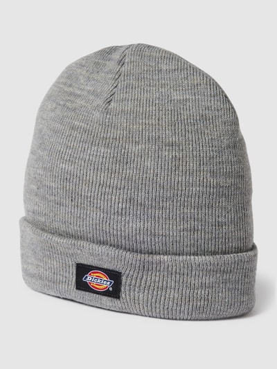 Dickies Beanie met labeldetail, model 'GIBSLAND' Lichtgrijs gemêleerd - 1