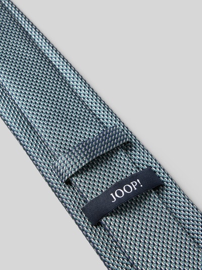 JOOP! Collection Stropdas van zijde in all-over look (8 cm) Smaragdgroen - 3
