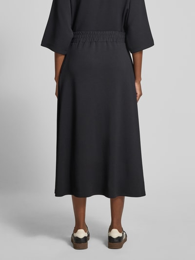 Soyaconcept Midirock mit elastischem Bund Modell 'BANU' Black 5