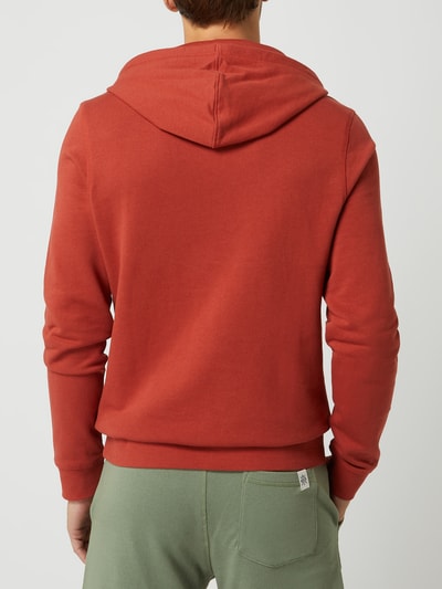 Tom Tailor Hoodie mit Logo Rostrot 5