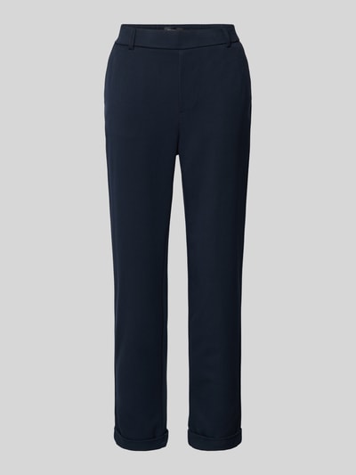 Vero Moda Loose fit stoffen broek met gestileerde opening, model 'MAYA' Marineblauw - 2