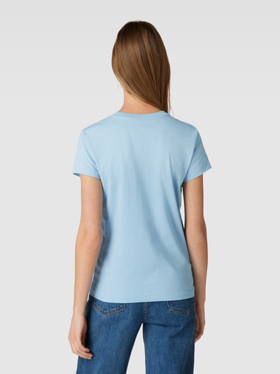 Polo Ralph Lauren T-Shirt mit Logo-Print Rauchblau 5