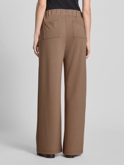Brax Sweatpants met elastische band, model 'MAINE' Taupe - 5