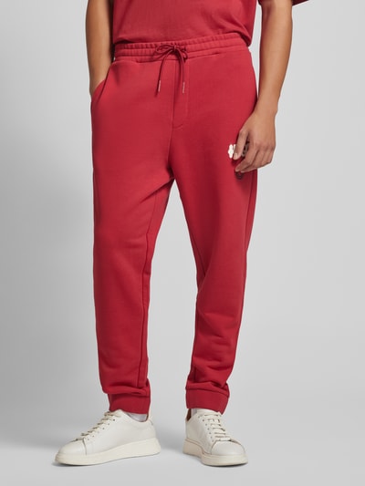 Hugo Blue Sweatpants met elastische band, model ‘Nimaytro’ Rood - 4