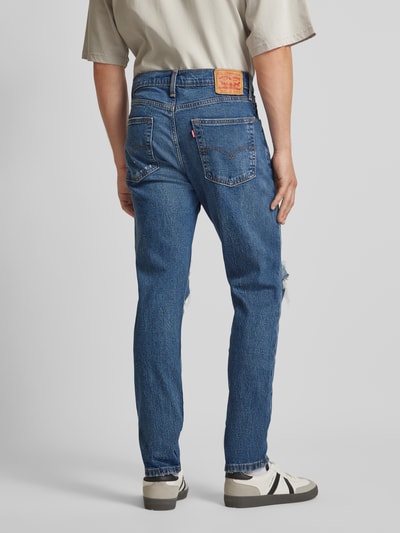 Levi's® Slim fit jeans met labeldetail, model '515' Donkerblauw - 5