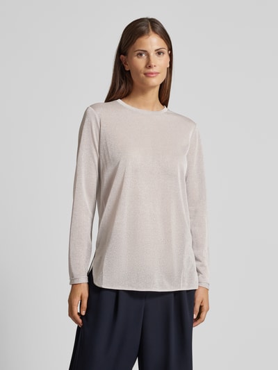 MaxMara Leisure Longsleeve mit Rundhalsausschnitt Modell 'PRUGNA' Rose 4