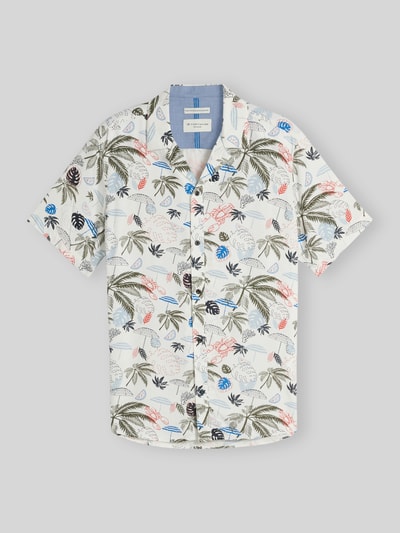 Tom Tailor Regular Fit Freizeithemd aus reiner Viskose Offwhite 2