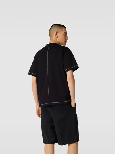 Helmut Lang T-Shirt mit Label-Print Black 5