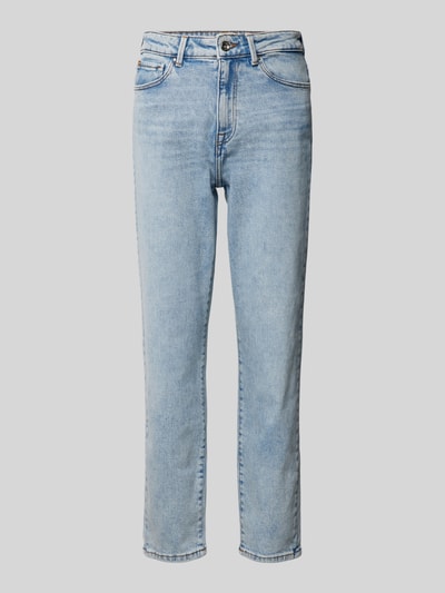 Only Straight Fit Jeans mit Baumwoll-Anteil Modell 'EMILY' Jeansblau 2