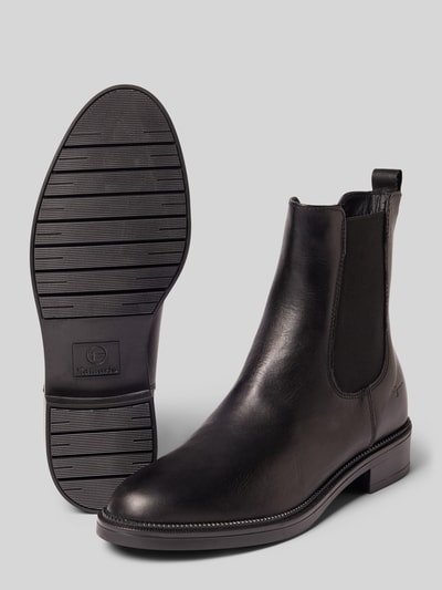 Tamaris Chelseas aus echtem Rindsleder Black 4